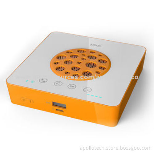 Honeycomb-like Bluetooth Speaker with Built-in Power Bank, 10m RF Range